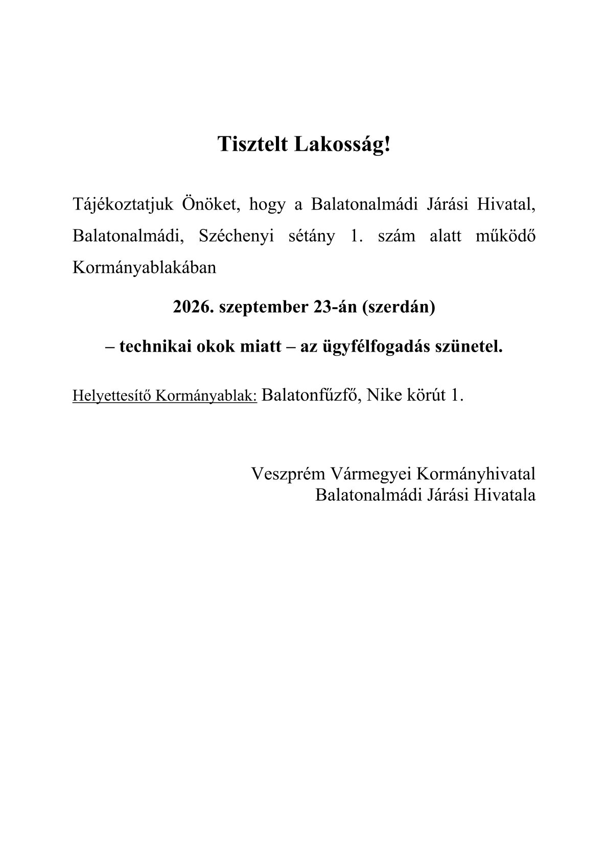 Tjkoztat Kormnyablak zrva tartsrl20260923